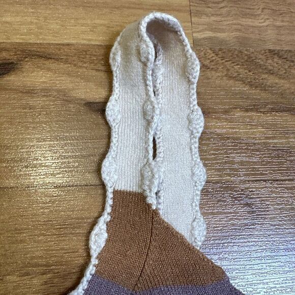 Hem And Thread Crop Sweater Tank Top Pastel Jewel Tones Size Large - Picture 5 of 7